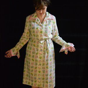 Vintage Talbots Jamison Boutique floral day dress